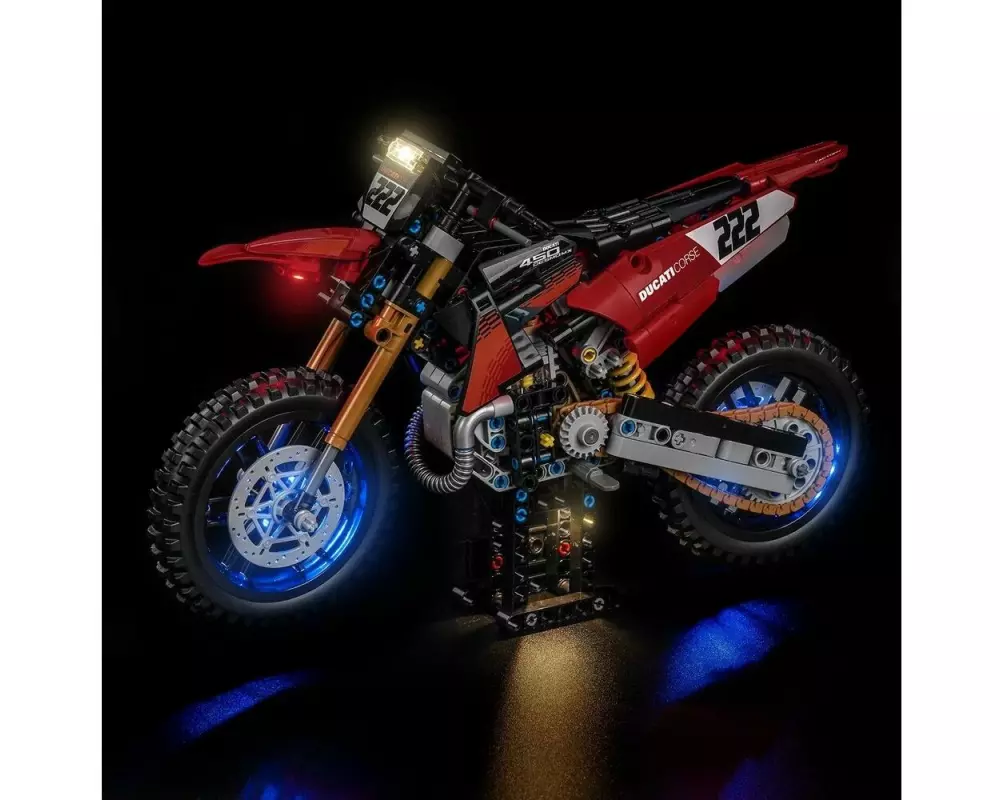 BrickBling Beleuchtungs-Set LEGO 42238 Ducati Desmo LED