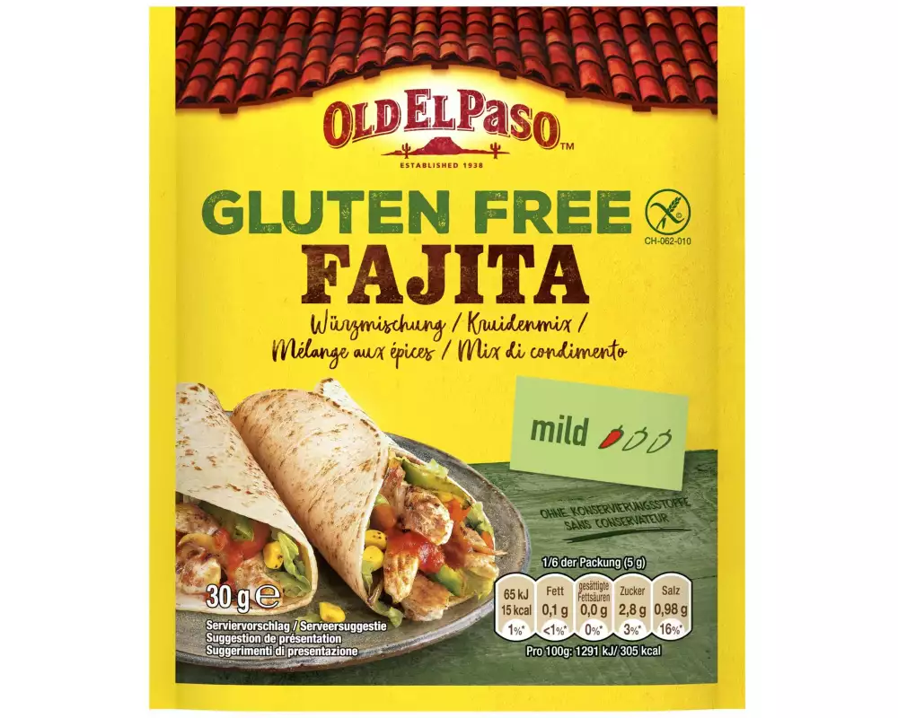 Old El Paso Gluten-Free Fajita Mix 30 g