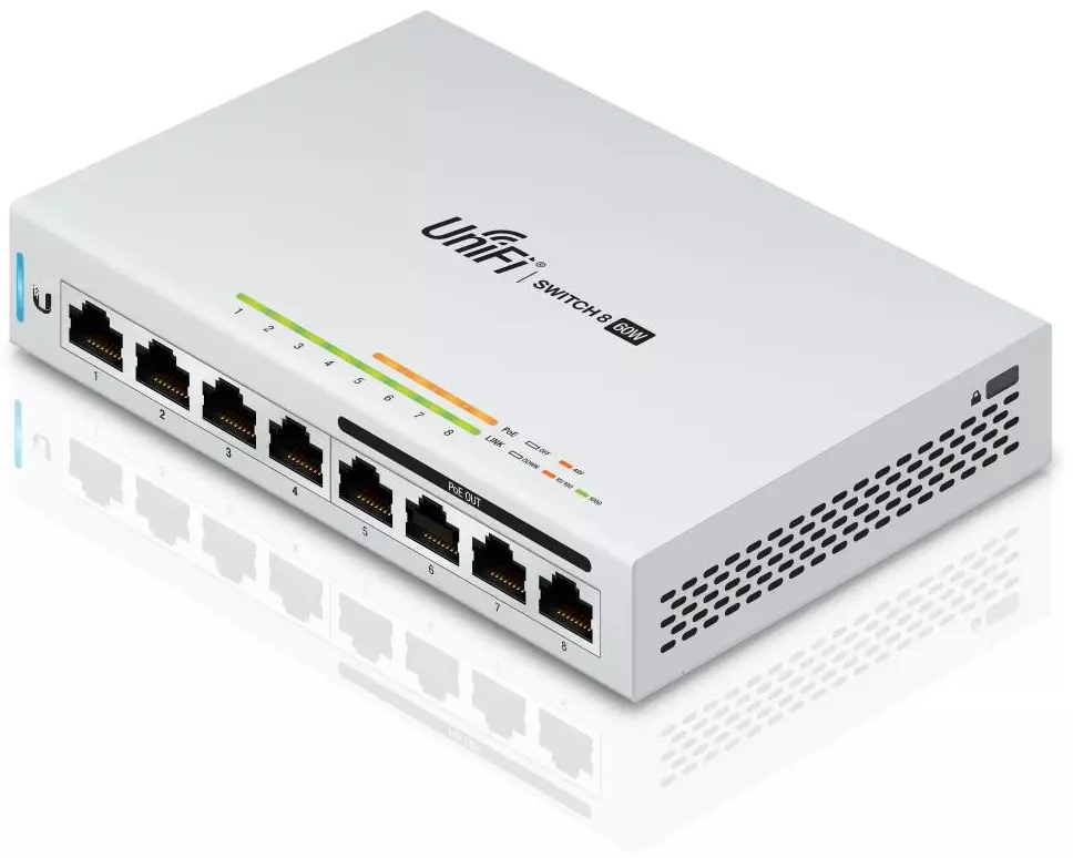 Ubiquiti PoE Switch UniFi US-8-60W-5 (5 Pack) 8 Port