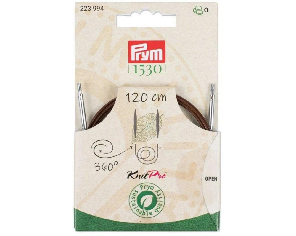 Prym 1530 Natural Kunststoffseil und Zubehör 360° drehbar, 120 cm