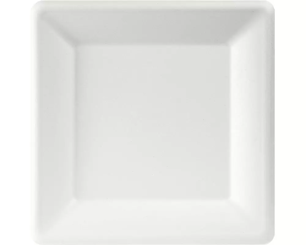Duni Einwegteller 26 x 26 cm 50 Stück, Weiss