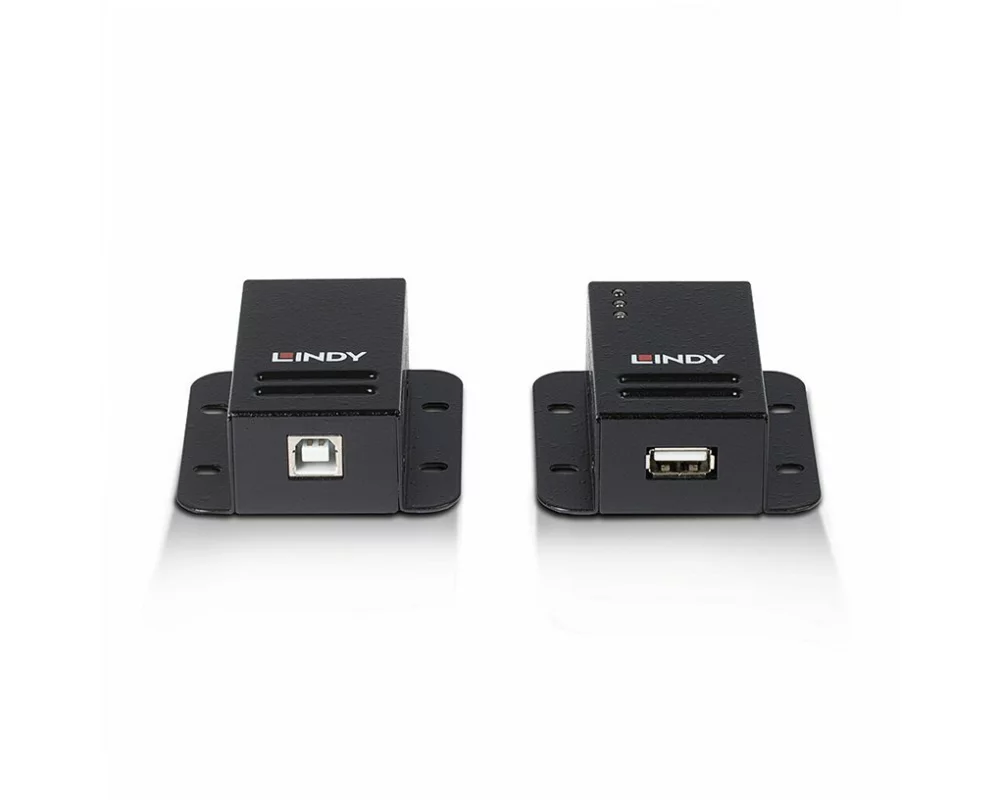 LINDY USB 2.0 Cat.5 Extender 50m Power over RJ45 1 Port