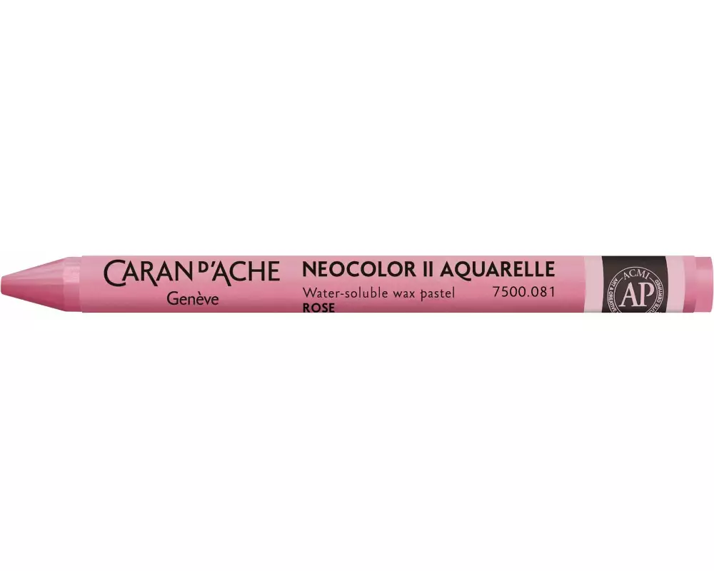 Caran d'Ache Wachsmalstifte Neocolor 2 wasservermalbar Rosa
