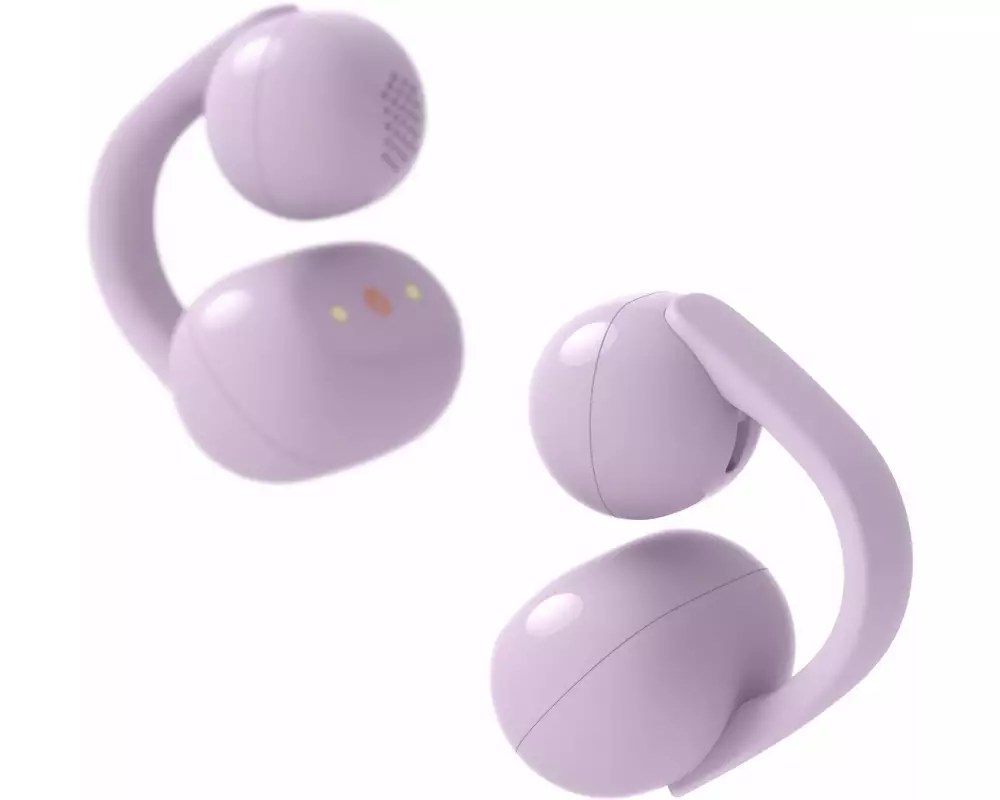 Sony Open-Ear Kopfhörer LinkBuds Clip Lavendel