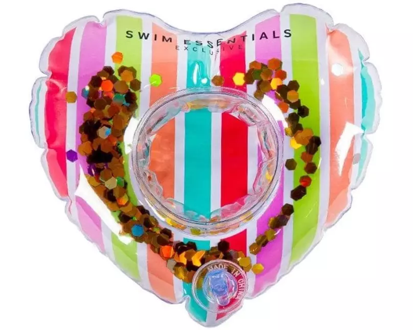 Swim Essentials Getränkehalter Rainbow Heart 18 - 20 cm