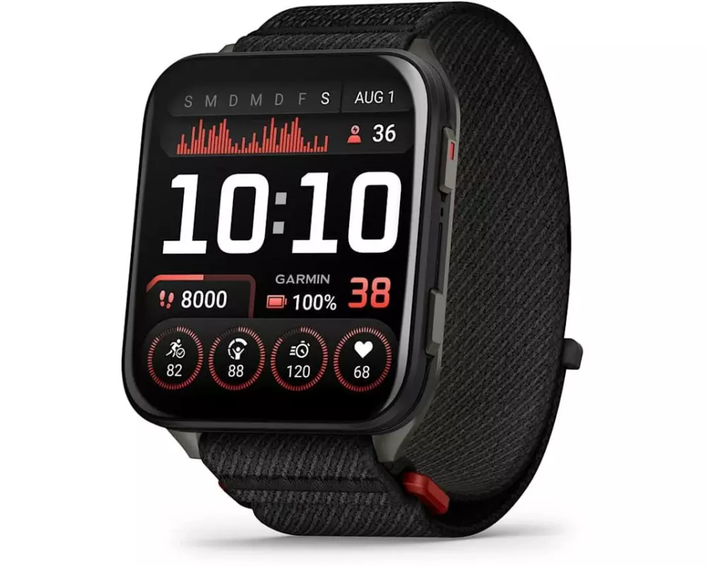 GARMIN GPS-Sportuhr Venu X1 Schwarz