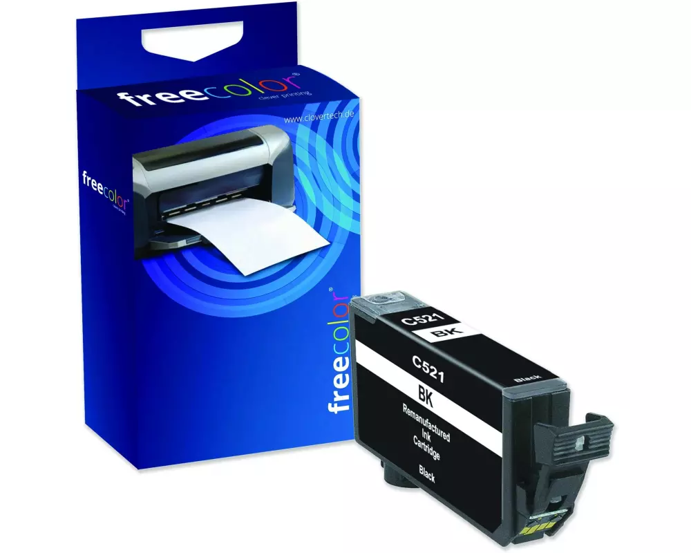 Freecolor Tinte Canon CLI-521 Black