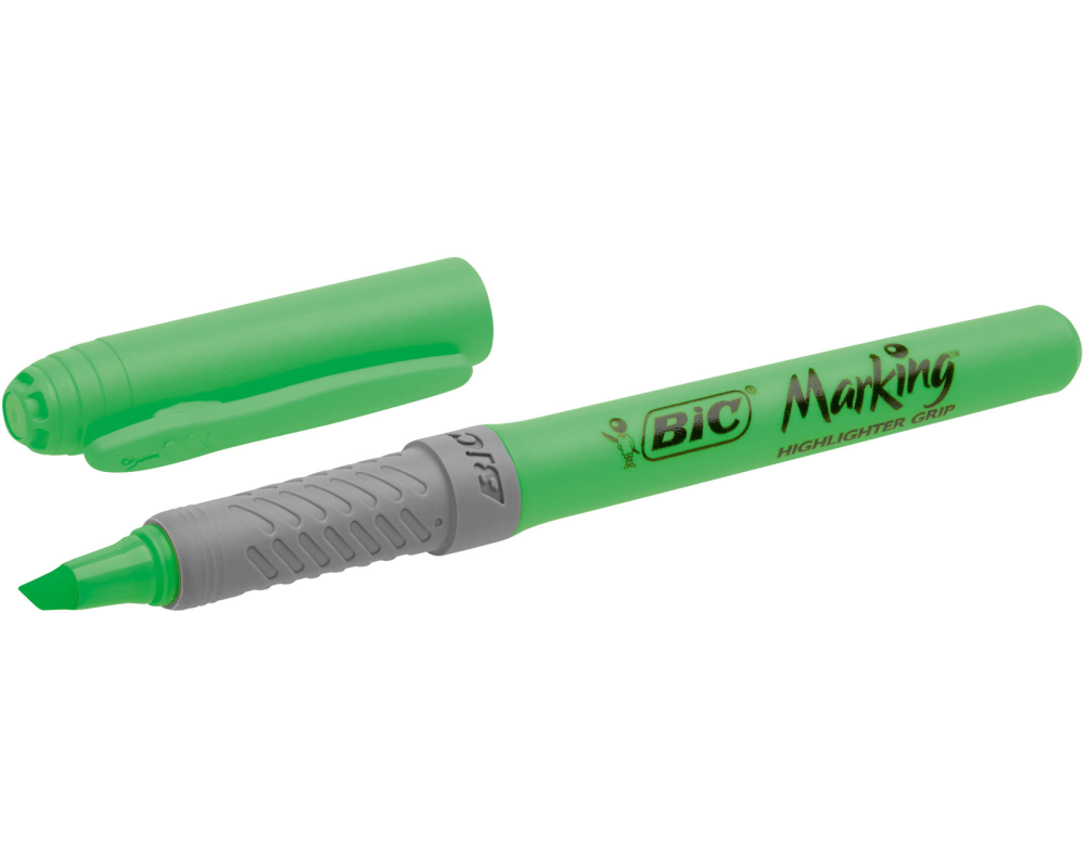BIC Highlighter Grip 2 grün