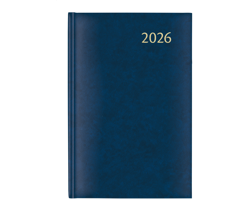 AURORA Agenda Florence Daily 2026 3215B 1T/1S blau ML 14x21cm