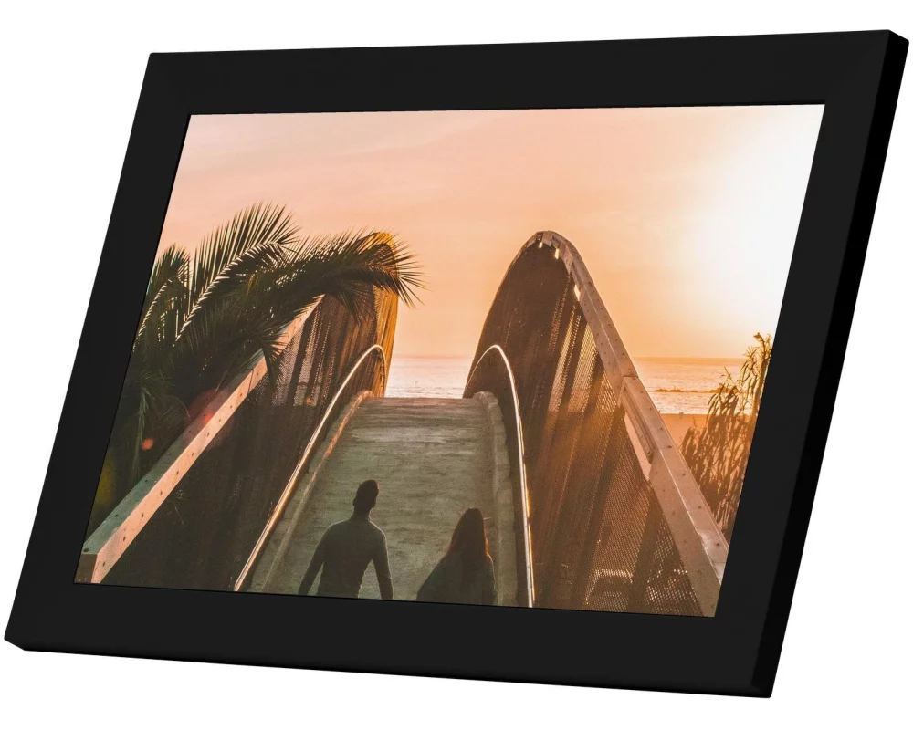 PIXIE Digitaler Bilderrahmen 10.1 " Schwarz