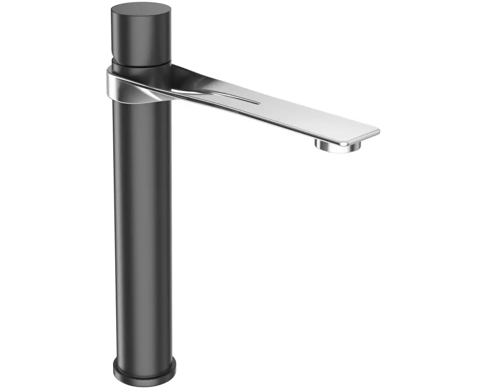 WEBERT Lavaboarmatur ONE-B EHM, Hoch, Schwarz matt