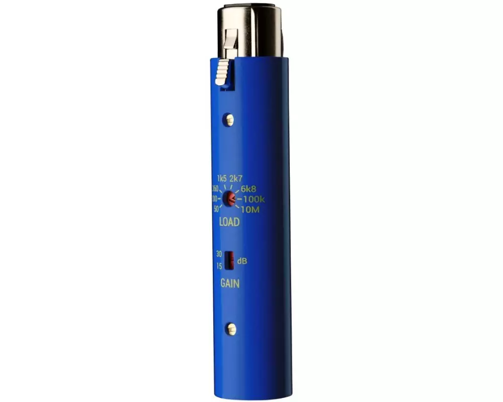 sE Electronics Mikrofon-Vorverstärker DM2 T.N.T Aktiver Inline, Blau
