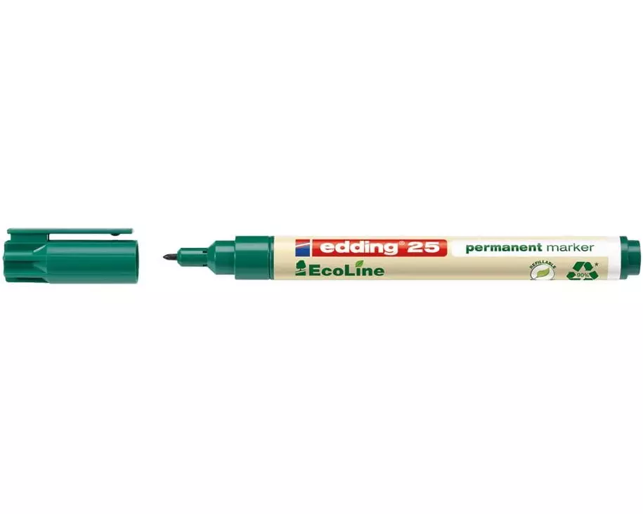 edding Permanent-Marker 25 EcoLine Grün