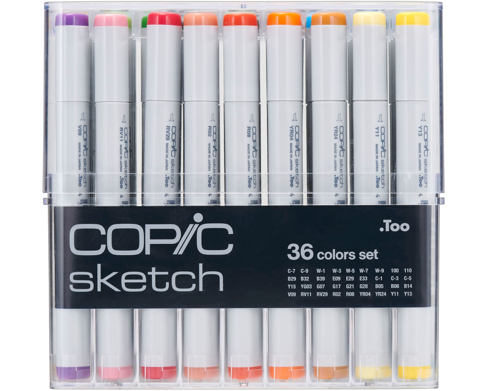 COPIC Marker Sketch 21075158 Set, 36 Stück