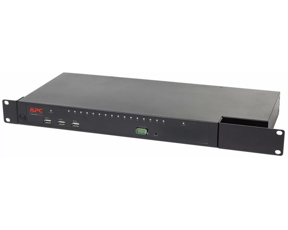 APC KVM 2G Digital IP 1 Remote 1 Loc U 16 Port Virtual