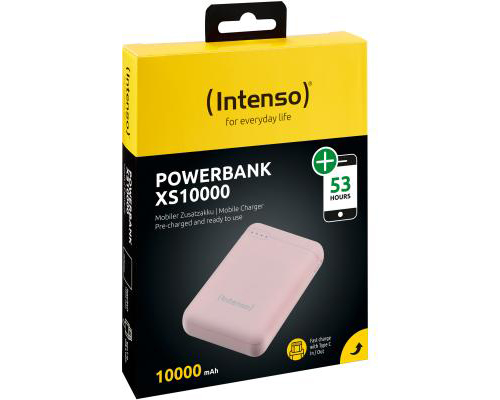 INTENSO Powerbank XS10000 rosé 7313533 10000mAh