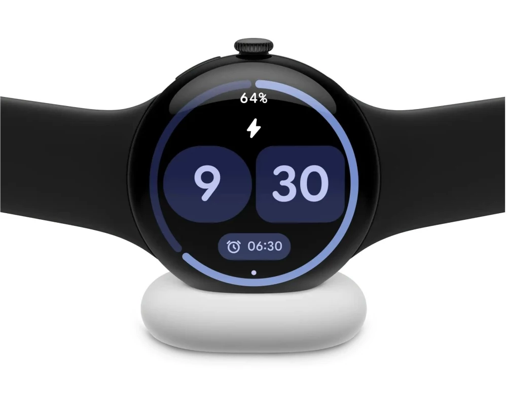 Google Pixel Watch 4 Charger Weiss