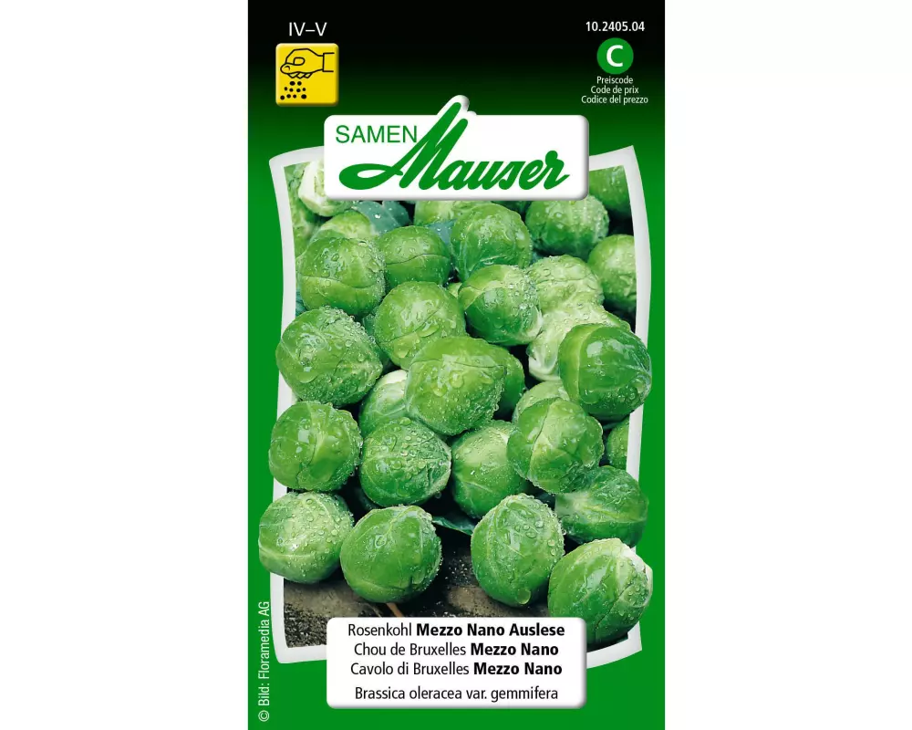Samen Mauser Samen Rosenkohl Mezzo Nano Auslese