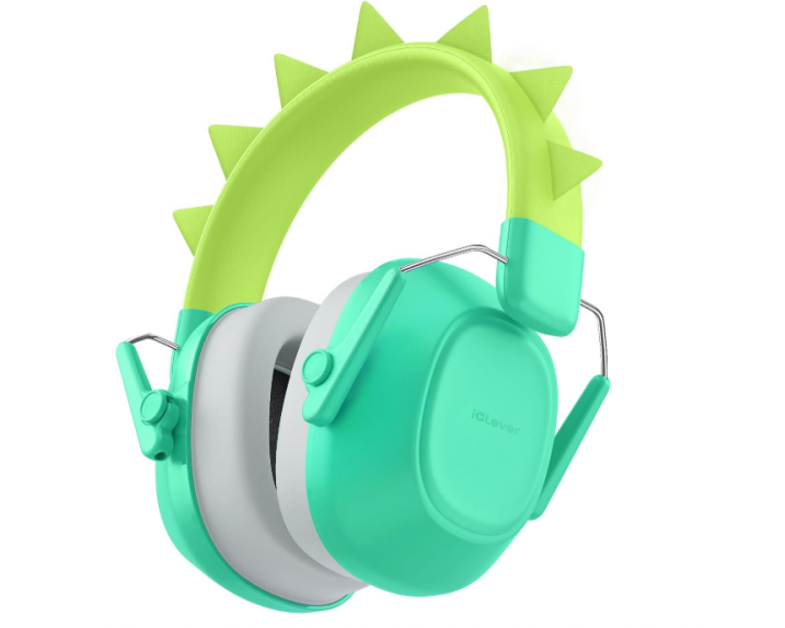 ICLEVER Noise Reduction Ear Muffs C06-2301N-26 IC-EM01, 26dB, dino