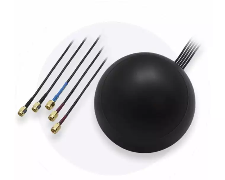 Teltonika LTE/WLAN/GPS-Antenne IP67, Combo, MiMo SMA 2 dBi Rundstrahl