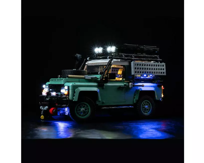 BrickBling LED-Licht-Set für LEGO Land Rover Defender 90 (10317)