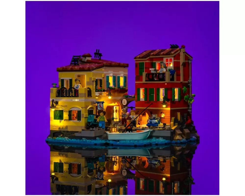 Light My Bricks LED-Licht-Set für LEGO 21359 Die Italienische Riviera