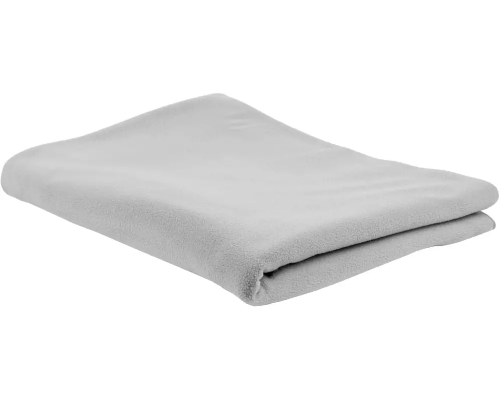 COCON Decke Fleecedecke Fleece, 150 x 210 cm, Hellgrau