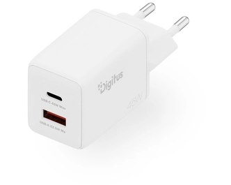 45W GAN CHARGER 1XUSB-C 1XUSB-A