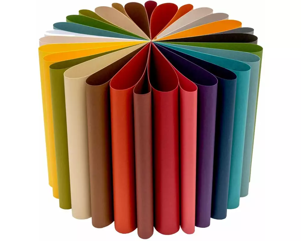 Rico Design Bastelpapier 1 Block à 30 Blatt, Erdtöne