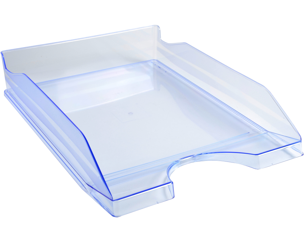 EXACOMPTA Briefkorb Ecotray A4+ 12310D blau-transp.