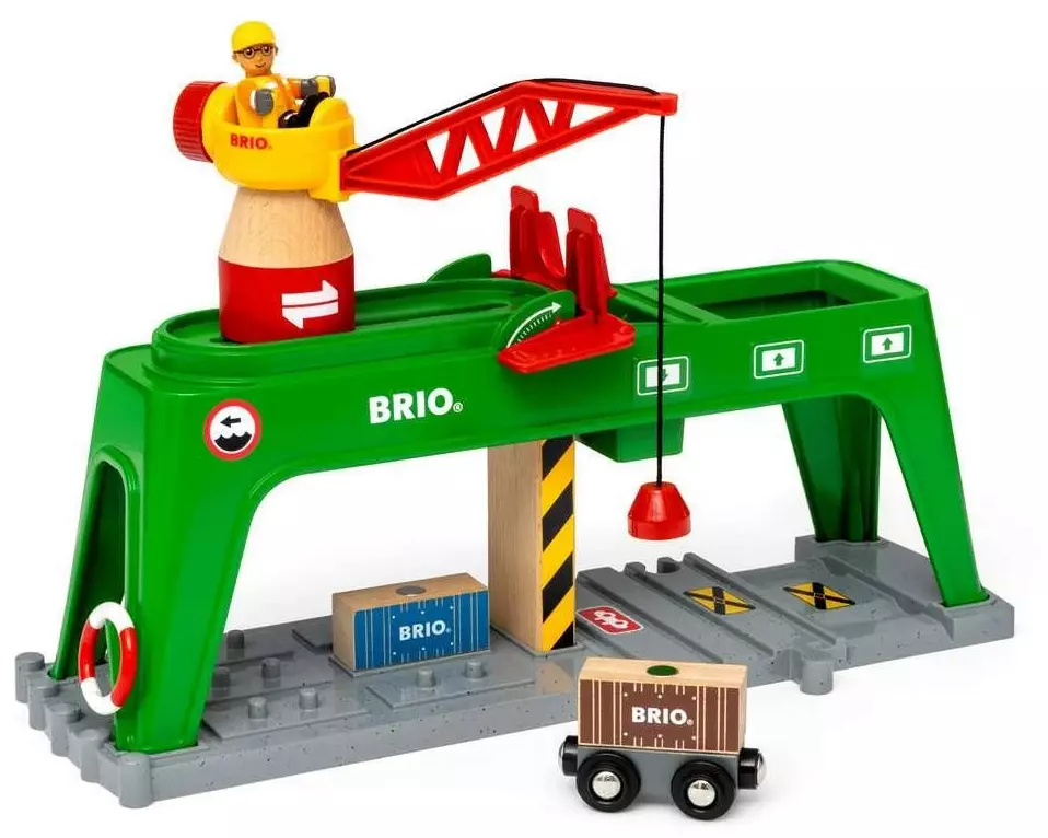 BRIO BRIO World Bahn Verlade-Terminal