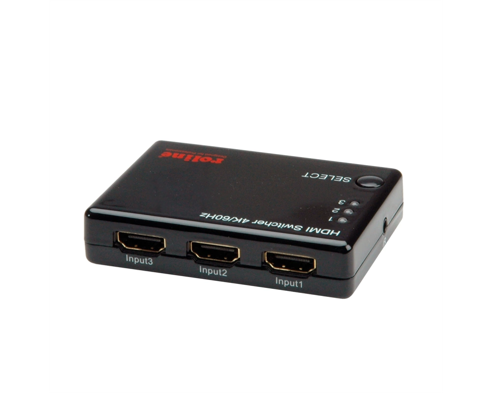 ROLINE 4K HDMI Switch, 3-fach