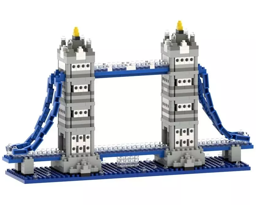 BRIXIES Bausteinmodell Tower Bridge