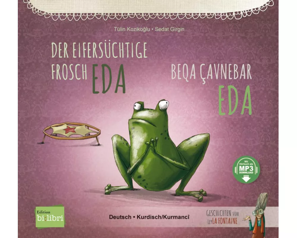 Der eifersüchtige Frosch Eda (Deutsch-Kurdisch/Kurmancî)