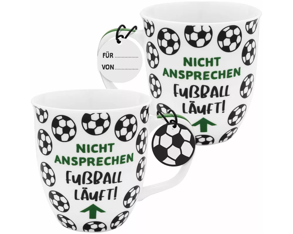 GRUSS & CO Tasse Motiv Fußball