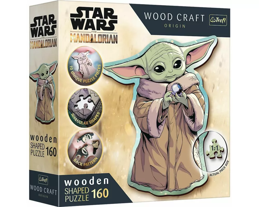 Holz Puzzle Sonderform 160 - Grogu