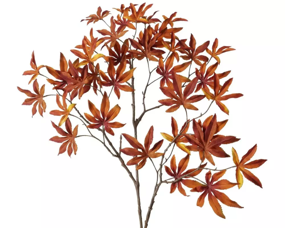 Boltze Kunstpflanze Dekozweig Ahorn Kunststoff, 90 x 21 cm