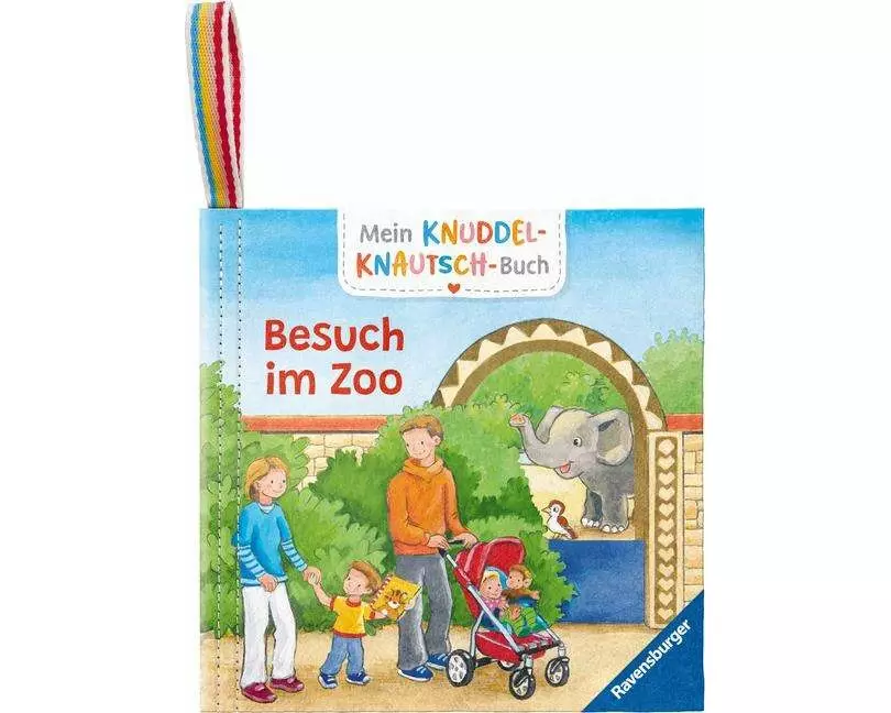 Mein Knuddel-Knautsch-Buch - Besuch im Zoo