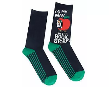 Richard Scarry: On My Way to the Bookstore Socks - Large