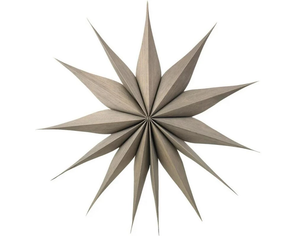 Broste Copenhagen Weihnachtsstern L Venok Fungi Grey