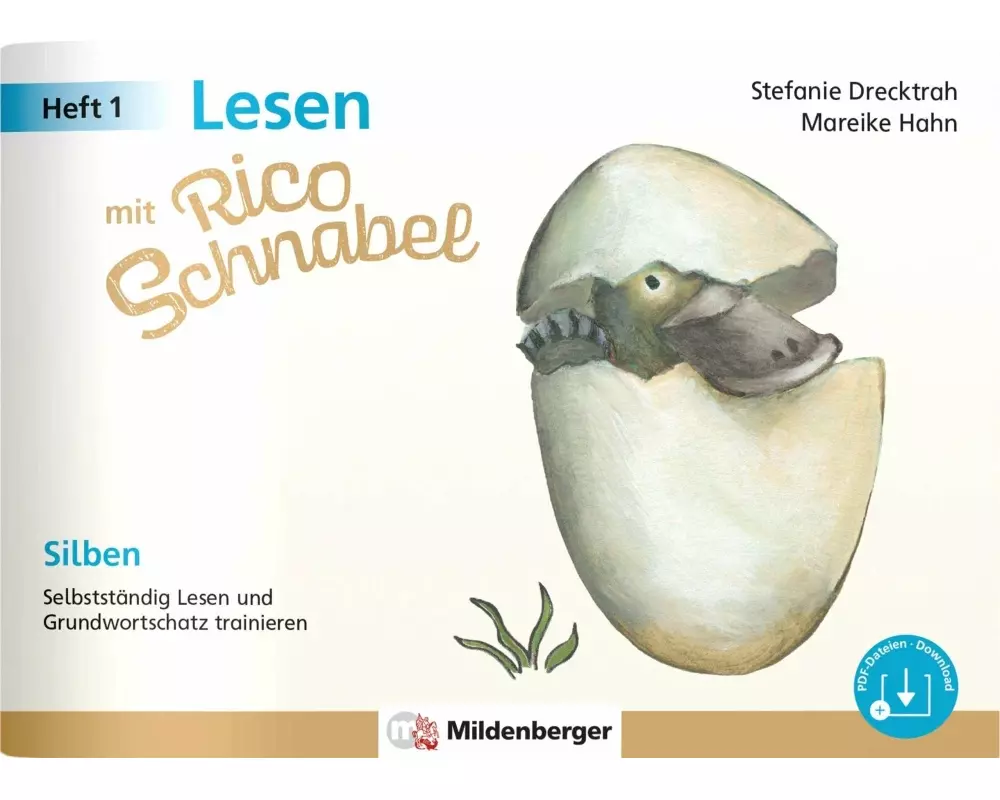 Lesen mit Rico Schnabel, Heft 1: Silben