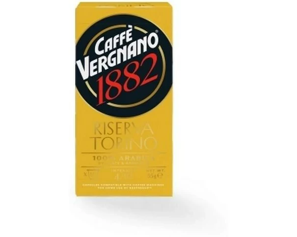 Caffè Vergnano Kaffeekapseln Riserva Torino Arabica 10 Stück