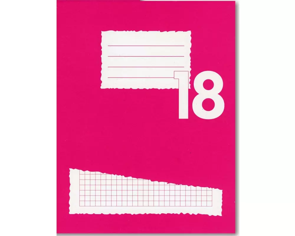 Office Focus Schulheft FSC E5, Kariert, Rosa, 25 Stück