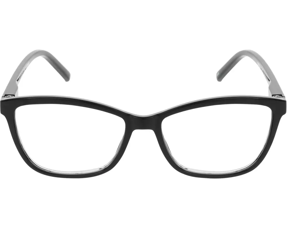 INVU. Lesebrille Morrison Stärke +1.00, Black mit Etui
