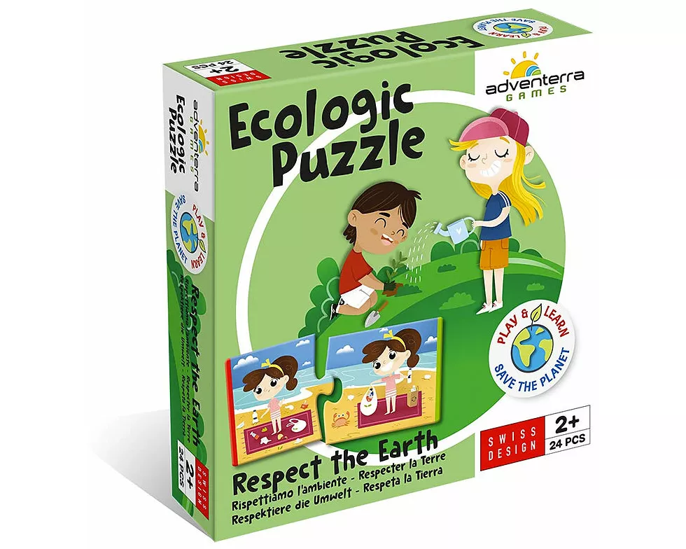 Ecologic Puzzle Rspektiere die Umwelt