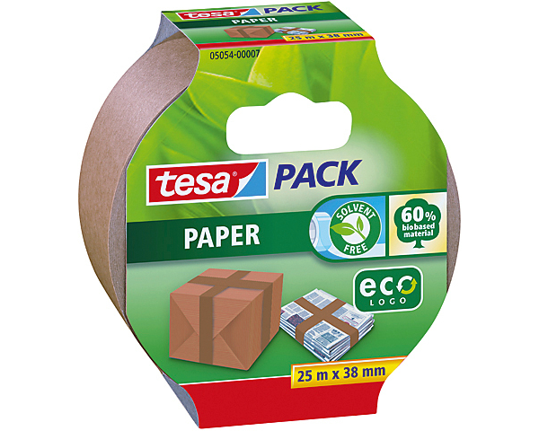 TESA Verpackungsband Eco 38mmx25m 505400007 braun