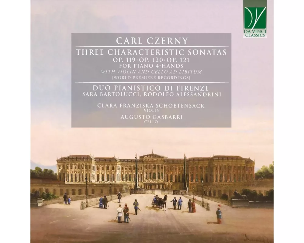 Three Characteristic Sonatas for Piano 4-Hands Wit