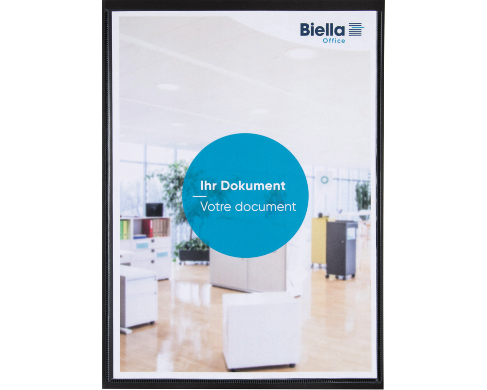 BIELLA Präsentationsmappe Pearl#1 18640102U schwarz
