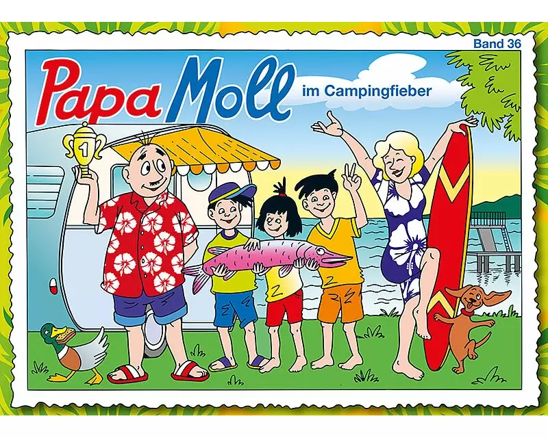 Papa Moll im Campingfieber