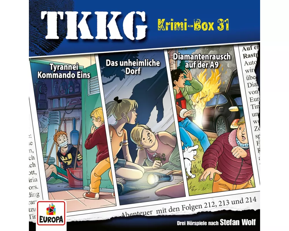 Krimi-Box 31 (Folgen 212,213,214)